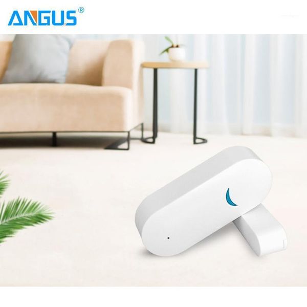 

angus wireless 433mhz tuya smart window door sensor detector home burglar alarm system 2 years standby for large house security1