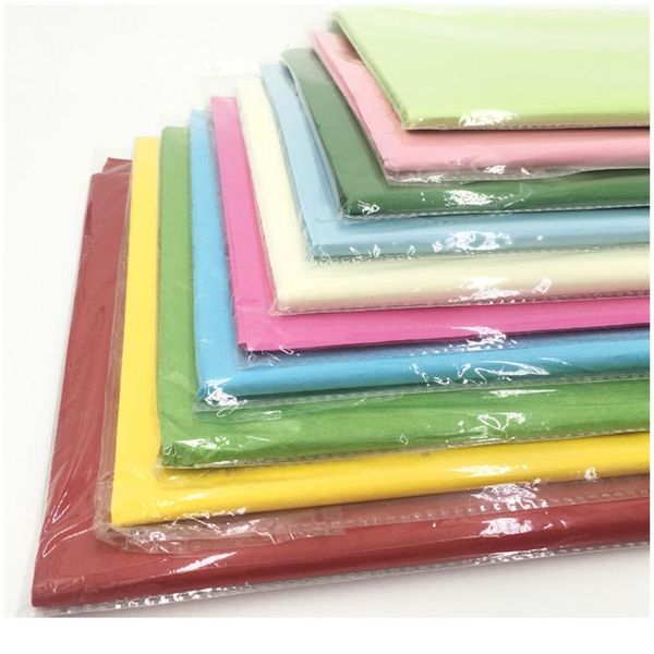 

50sheets / bag diy material 50*50cm tissue paper floral wrapping paper home decoration festive party packagi jllyqz