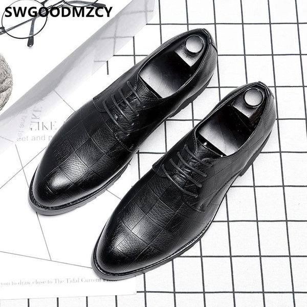 

oxford shoes for men italian brand leather shoes men formal coiffeur office classic wedding dress zapatos hombre buty, Black