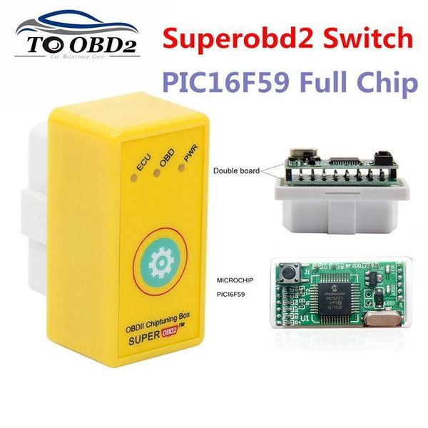 

super obd2 prower prog diesel same function as nitroobd2 better than nitroobd car chip tuning box plug drive double board1