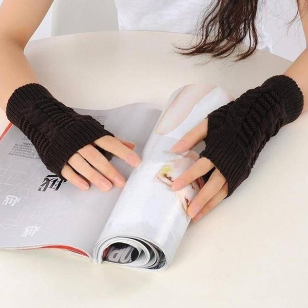 

2021 Hot Winter New Cute Warm Gloves Knitted Winter Gloves Warm Female U5Q9, Blue;gray