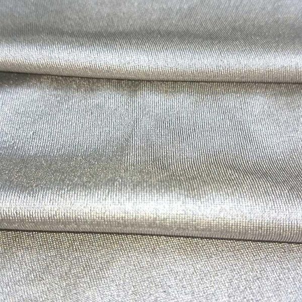 

4-way stretch silver emf/rf shielding fabric1, Black;white
