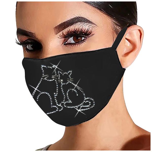

unisexo fast delivery headband mscara women reusable outdoor drill breathable fashion ice cotton windproof mask mascarillas wmtobr