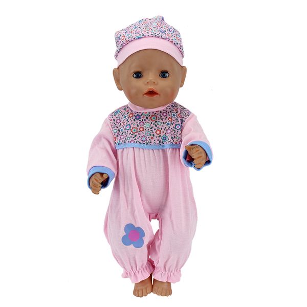 

suit+hat clothes fit 43cm reborn baby doll clothes 40-46cm doll accessories