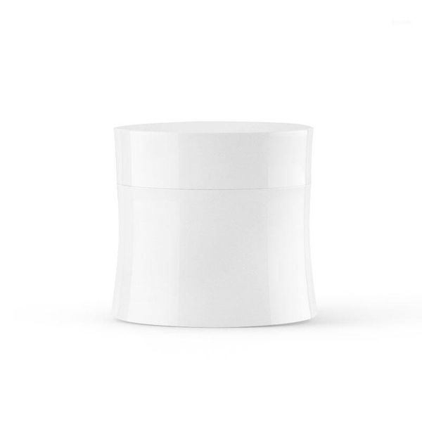 

24 x 15g 30g 50g empty white cosmetic jar container plastic containers for cosmetics packaging, skin care cream cosmetic tin1