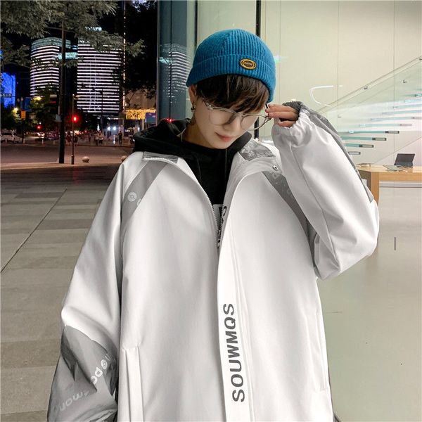 

2021 new privathinker men's fashion casual jackets winter new woman hip hop streetwear coats male oversize clothing zzpx, Black;brown