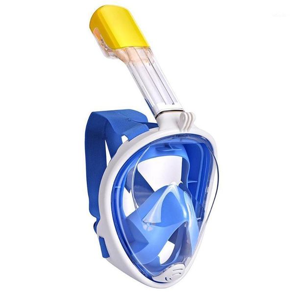 

diving masks mask snorkeling set seaside silicone full face respiratory safe and waterproof swimming equipment1