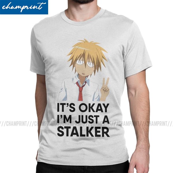 

funny stalker maid sama haikyuu anime bokuto volleyball manga short sleeve classic sport hooded sweatshirt hoodie men t shirt