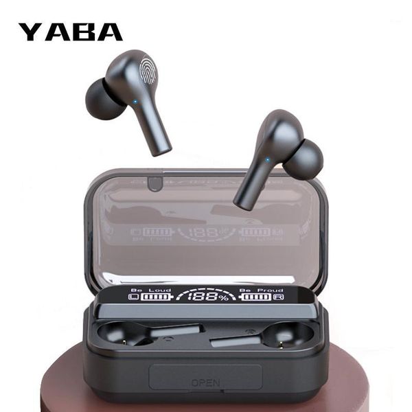 

yaba tws wireless headphones 9d stereo bluetooth earphone sports waterproof headsets noise cancel auriculares inalambricos1