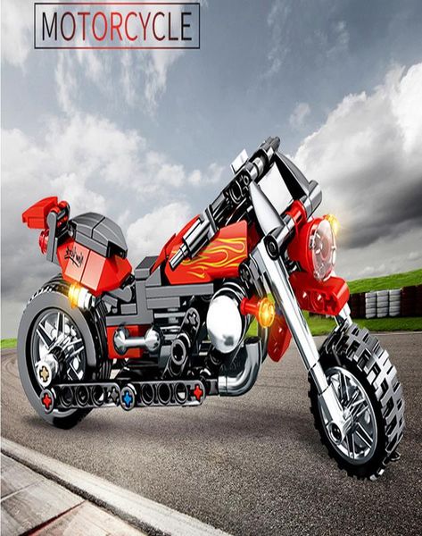 

sembo 171pcs technic мотоцикл совместимой модель автомобиль создатель строительные блоки город игрушка для детей halleyd мальчиков классичес