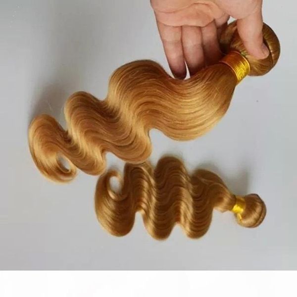 

brazilian strawberry blonde color hair weave bundles 100% human hair weaving 10-30 inchs double weft hair extensions 6a, Black