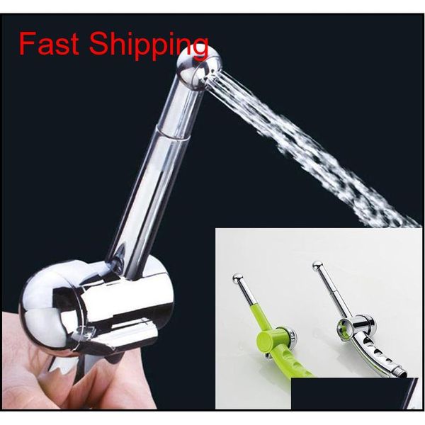 

wholesale 1 pcs abs chrome handheld bidet shattaf toilet bidet faucets bathroom bidet sprayer for bathroom jllbfw outbag2007