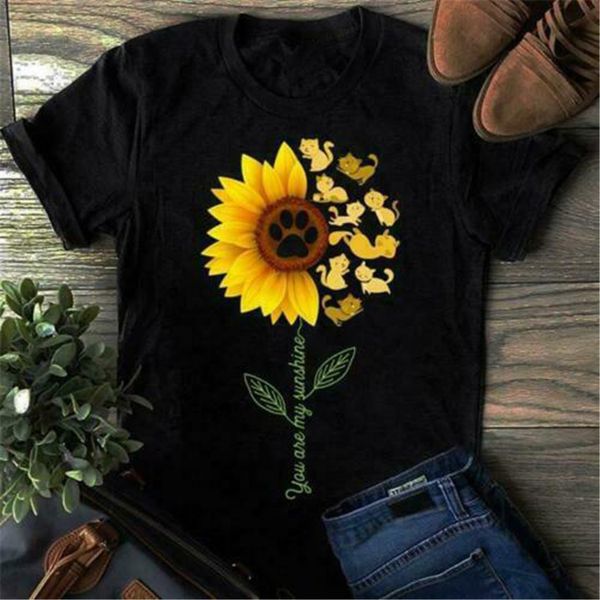 

sunflower you are my sunshine men t-shirt black cotton s-3xl made in usa more size and colors tee shirt sport hooded sweatshirt hoodie