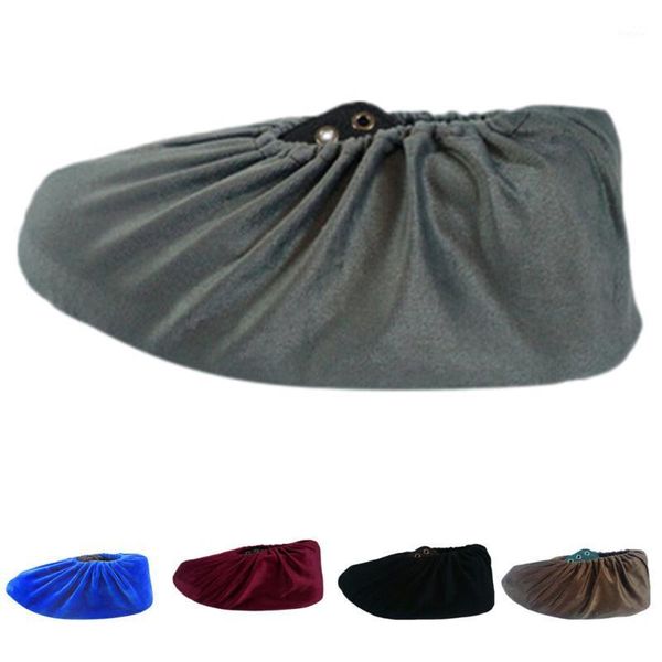 

new design 5 pairs solid washable overshoes non-slip shoe covers for home suede protect shoe cover1, White;pink