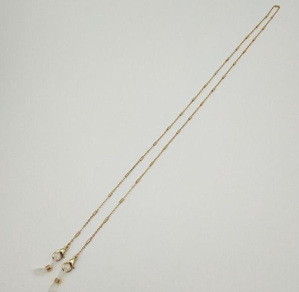 

2021 chic simple casual gold color beads mask chain holder fashion women sunglasses chain strap glasses accessories h bbypbs