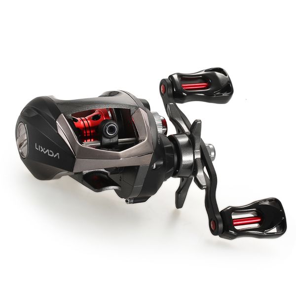 

12+1bb baitcasting fishing reel 6.3:1 bait casting fishing wheel magnetic brake fishing coils reel pesca carretilha