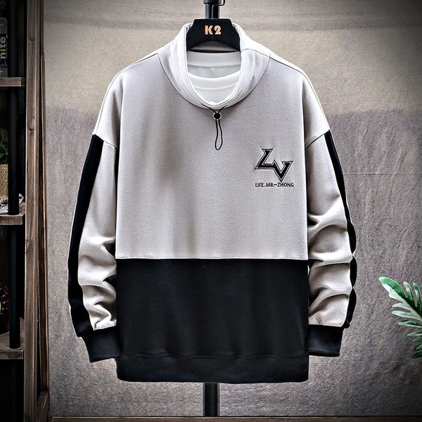

duan lang 2020 autumn fashion brand men's casual pullover student pullover sweater sweater men's clothing euy1a, Black