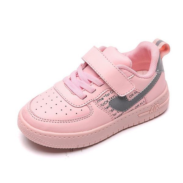 

2020 kids shoes sock sneakers for boys girls lightweight sport running shoes leather breathable kids casual walking tennis shoes c1005, Black;red
