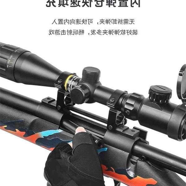 

23jieying m24 metal pull bolt shell throwing soft bullet simulation awm sniper can launch boy eating chicken model toy gun