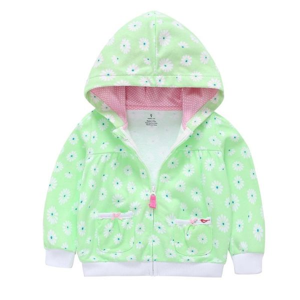 

candy color hooded zipper jacket girls sweatshirt, Black;white