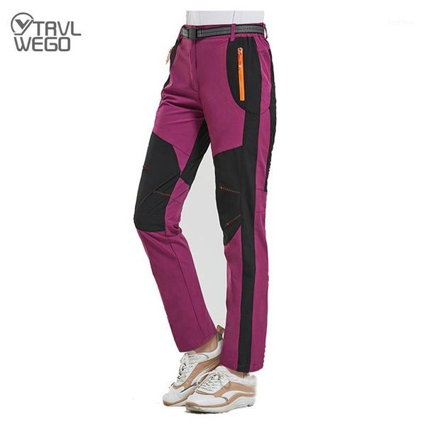 

trvlwego outdoor women elasticity quick dry pants ultra-light hiking climbing travel camping uv proof female sports trousers1, Black;green