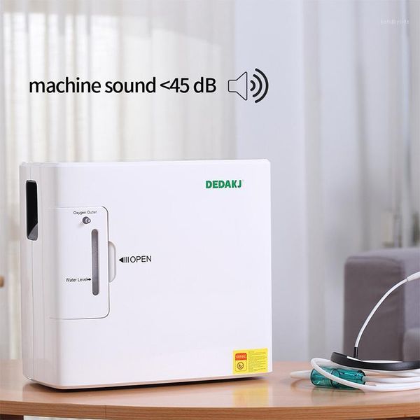 

de-1s oxygen generator 1l-8l 110v 220v oxygen machine air purifier (english version) pulse meter1