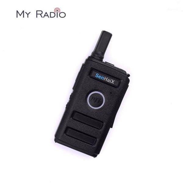 

senhaix 1420 ultra slim two way radio mini pocket walkie talkie indoor intercom1