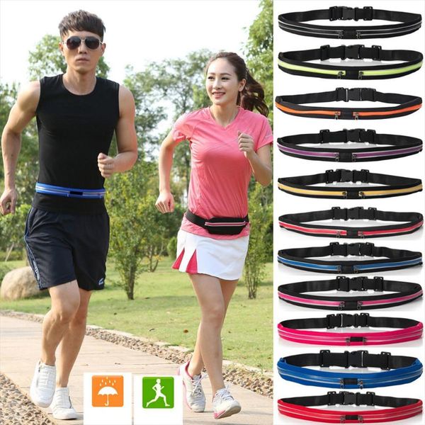 

belt bag waist banana fanny pack men women outdoor stretch sports pockets mobile phone heuptas marsupia donna 2019 new 2