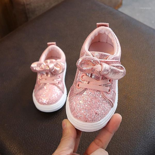 

jaycosin fashion baby girl sneakers autumn children shining crystal outdoor sports shoes kid baby sweet bowknot non slip sneaker1, Black