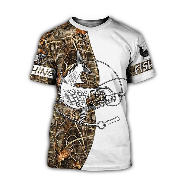 

beautiful fishing tattoo 3d all over print men summer dy113 3d print shirts harajuku comics harajuku men clothing