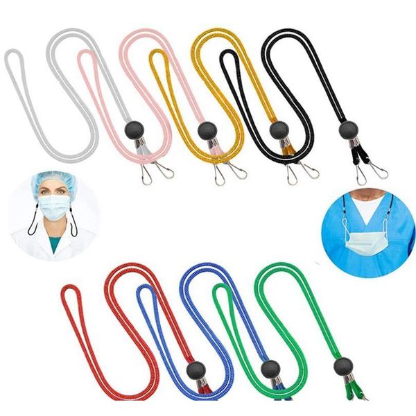 

mask lanyard anti-loss ear holder rope adjustable masks hang rope face mask straps hang on neck hha1575