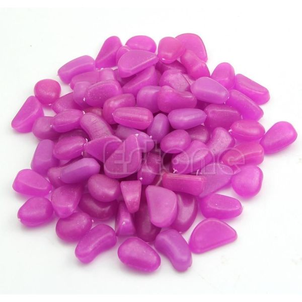 

garden ornaments 100pcs glow in the dark luminous pebbles stones fish tank aquarium party even jllgvo mx_home