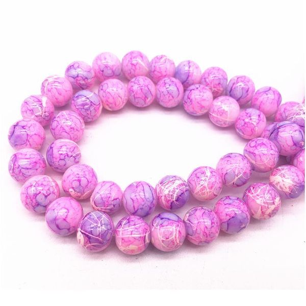 

wholesale 4/6/8/10mm czech glass beads loose spacer beads painted charm for jewellery making diy bracelet&neck qylgfi, Crystal