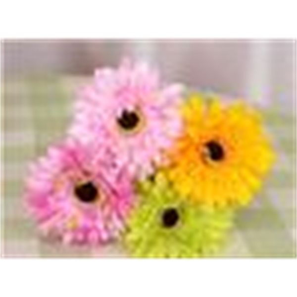

a-new arrival 30 cm length beautiful artificial gerbera daisy silk flowers for party table decorations ing