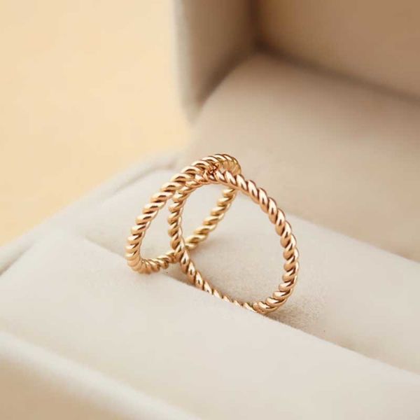 

316l titanium steel south korea hemp flowers design ring female contracted tail and mid finger ring men and women lovers jewelr, Silver