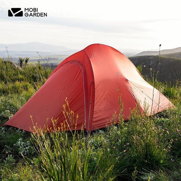 

tents and shelters mobi garden ultralight 2 person camping tent portable outdoor hiking 20d nylon standing same as cloud up