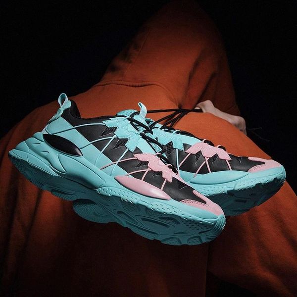 

ins men's fashion designer shoes thick bottom increased sneakers casual shoes kanye west chunky sneakers sapato masculino #nx2a