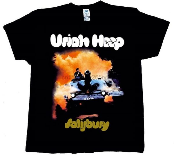 

uriah heep salisbury black t-shirt sport hooded sweatshirt hoodie