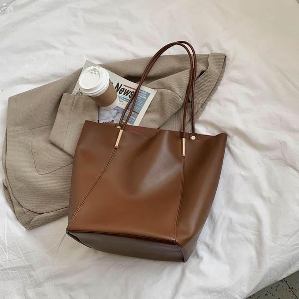 

shoulder bags 2-in-1 2021 korean women's bags, large-capacity shopping hand bills, armpit and tote