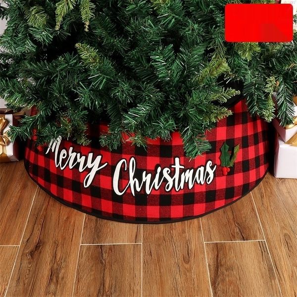 

mn8zp red and black christmas and black plaid red tree plaid skirt christmas tree skirt xuxbg