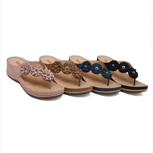 

kwbefrt summer flat sandal for women 4 colors sandales femmes Ã©tÃ© nouveau 2020 dropshipping1, Black