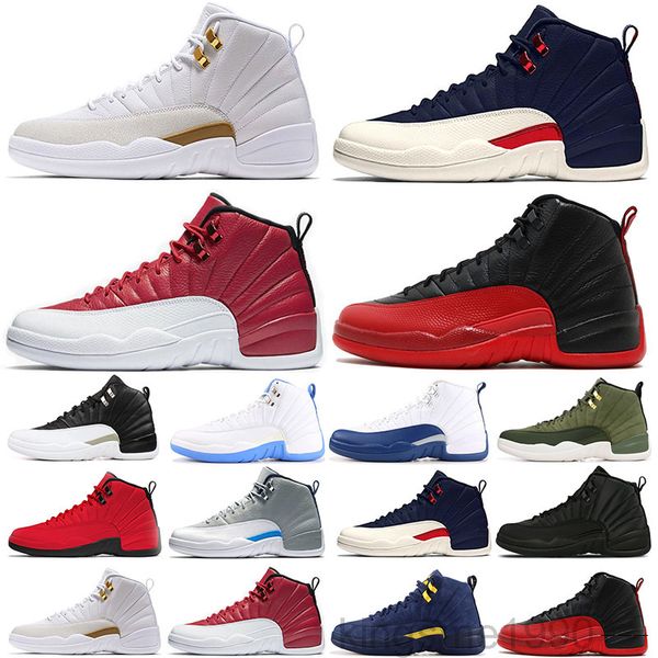 

2021 new jumpman fiba ovo punch game royal 12 12s mens basketballs shoes black cat 13s chicago taxi dmp women sports sneakers size yujd