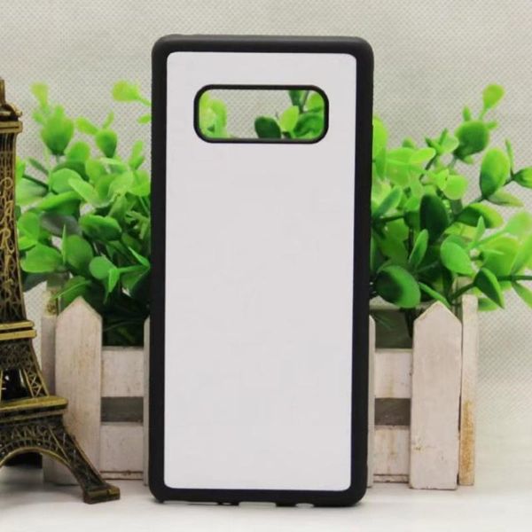 

2d phone note samsung cell for tpu+pc blank case cover sublimation 8 50pcs/lot by dhl eswep
