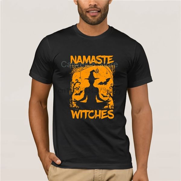 

mens cartoon fun buy namaste witches yoga funny mens 2020 fashion style hoodie designers t shirts sweatshirt