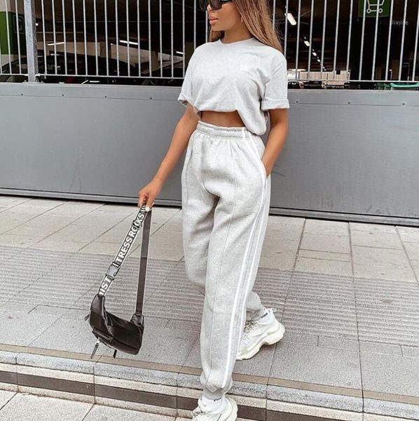 

new women's street stitching webbing high waist casual pants1, Black;white