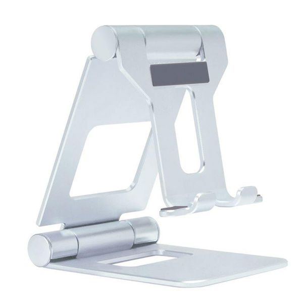 

aluminum alloy bi fold mobile phone bracket deskstraight frame lazy bracket mobile phone tablet universal bracket wmtqeb dh_niceshop