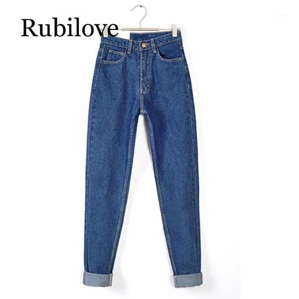 

vintage high waist jeans woman 2020 skinny black blue mom boyfriend jeans for women denim pants female trousers streetwear1