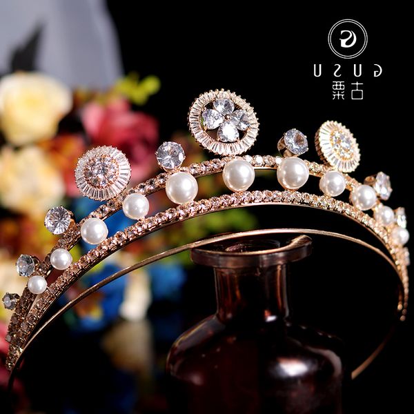 

imori hair bride xianmei headdress ornament female luxury atmosphere super immortal toast dress wedding crown, Silver