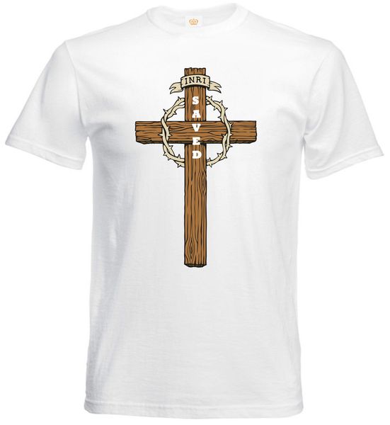 

sport fashion men t shirt jesus christ cross saved christian faith religious slogan quote mens t shirt summer t-shirt