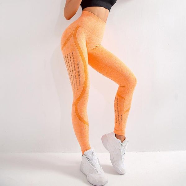 

yoga outfits hollow out fitness sports pants high waist leggings women seamless gym tights workout running pants1, White;red